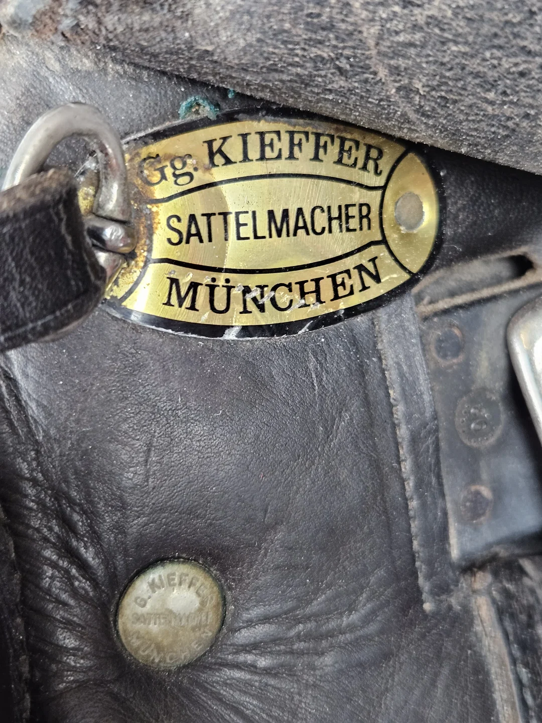 Georg Kieffer - Pferdesattel - Gr. 17" – 17,5" Zoll – Bild 13