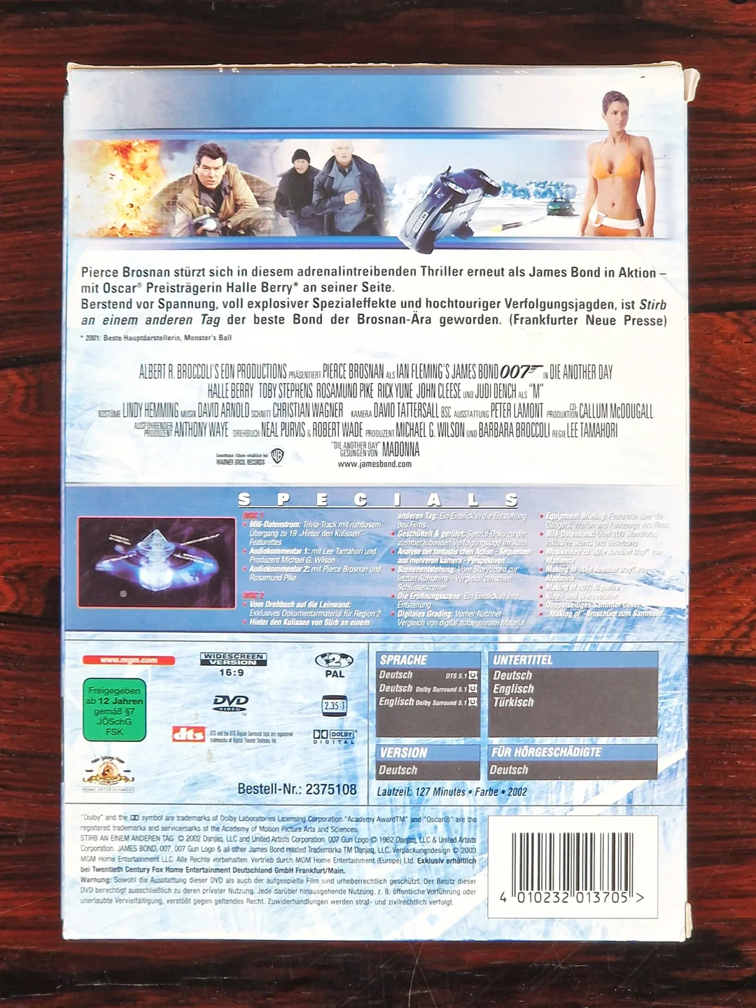 James Bond 007 - Stirb an einem anderen Tag - Film - DVD - Special Edition - Schuber – Bild 2