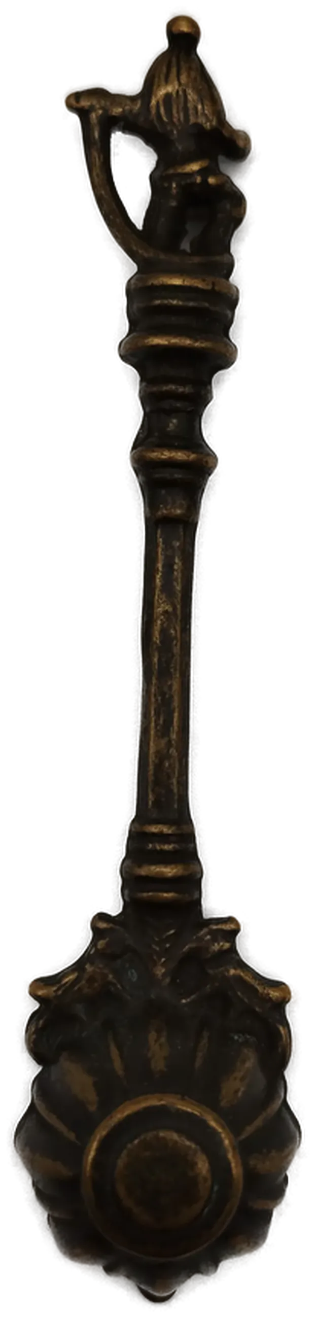 Alter indischer Bronze-Löffel - ca. 16cm – Bild 5
