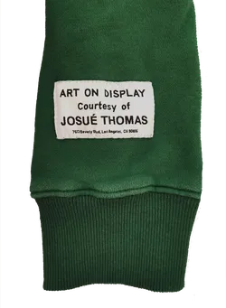 Lanvin x Gallery Dept Hoodie Grün Gr. L - Bild 4