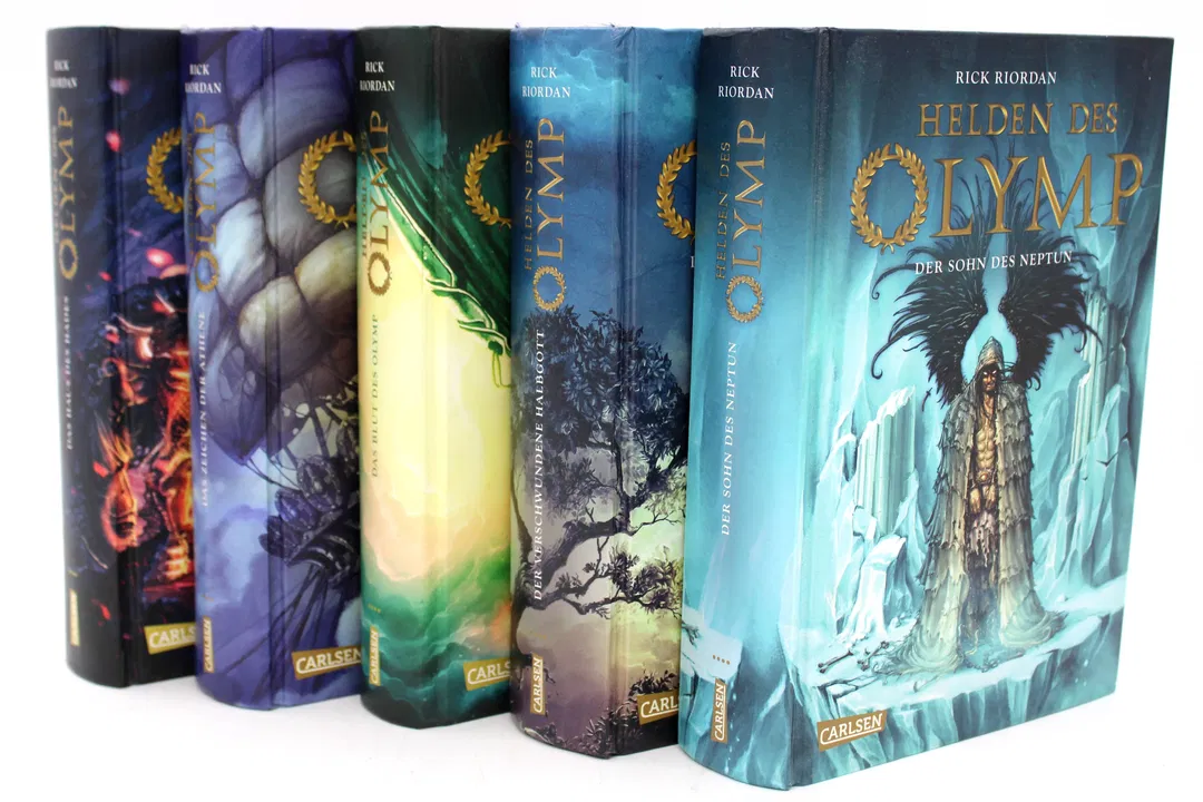 Rick Riordan – Helden des Olymp (Band 1–5 komplett) – Carlsen Verlag, Hardcover - Bild 2