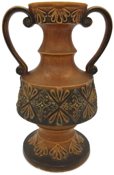 West Germany - Keramik Vase in Brauntönen - Bild 4