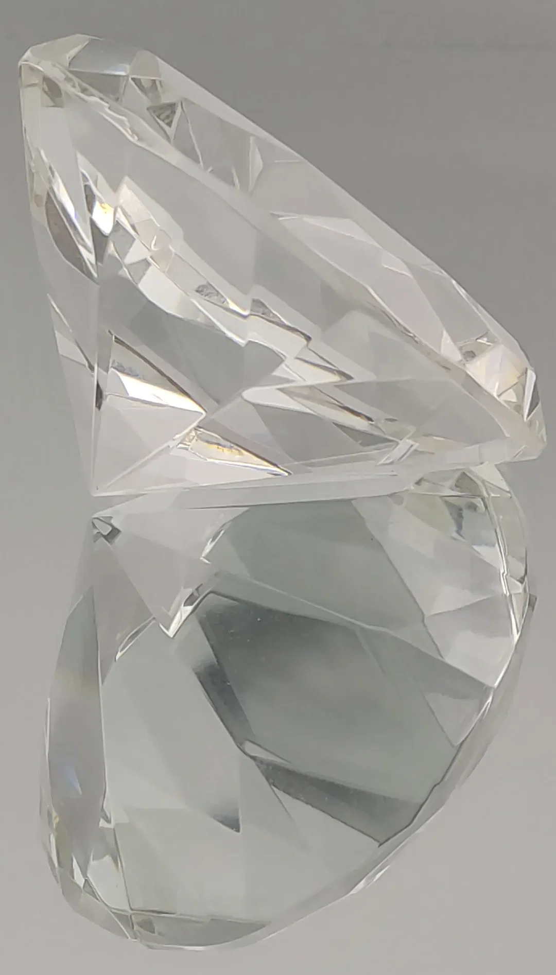 Kristall Briefbeschwerer Transparent | Glanzstück – Bild 3