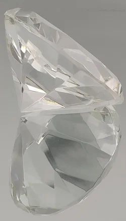 Kristall Briefbeschwerer Transparent | Glanzstück – Vorschau 3