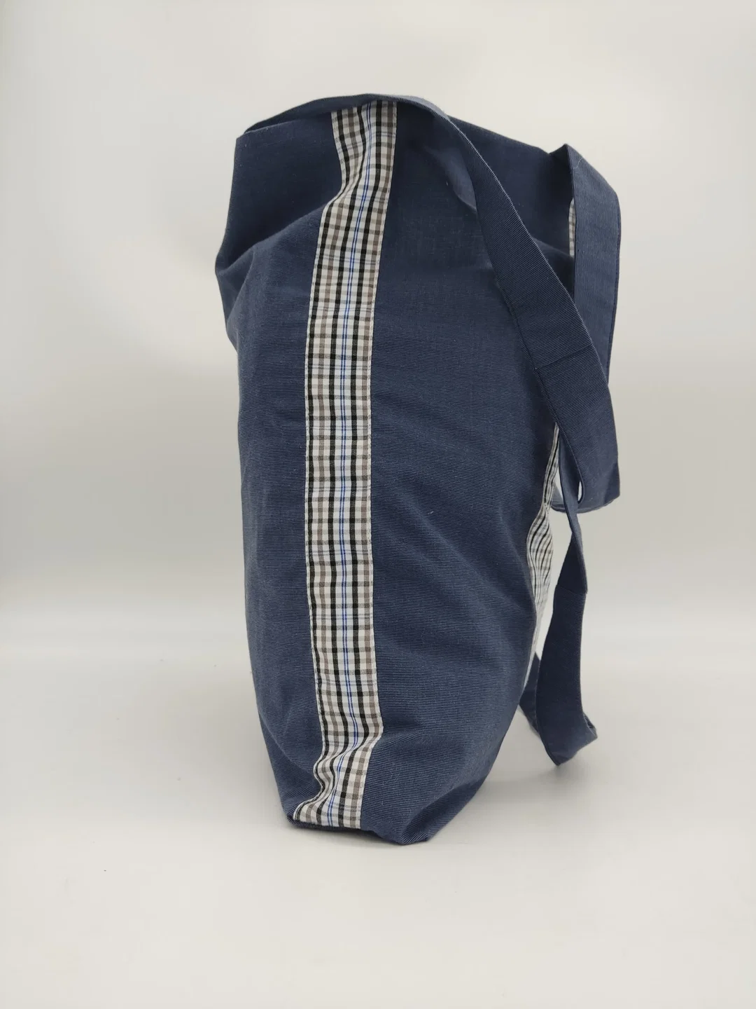 Tragtasche Stoff mehrfarbig + Henkel – Bild 2