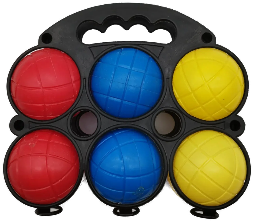 Buntes Boccia-Kugel SET - 6 Stück - Bild 1