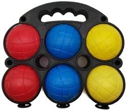 Buntes Boccia-Kugel SET - 6 Stück - Bild 1