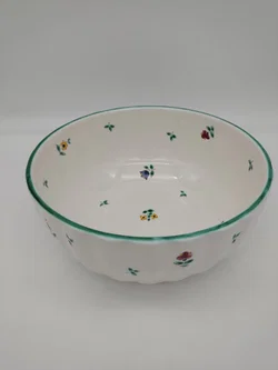 Gmunder Keramik - 2x Salatschüsseln 'Streublumen' - Bild 5