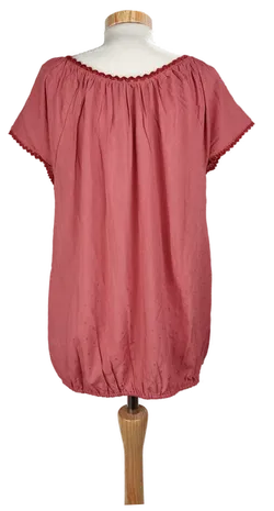 b.young Damen Kurzarmbluse altrosa - L/42 - Bild 2