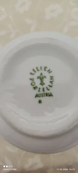 Milchkanne Lilien Porzellan Neuwertig | Zeitloser Charme - Bild 6