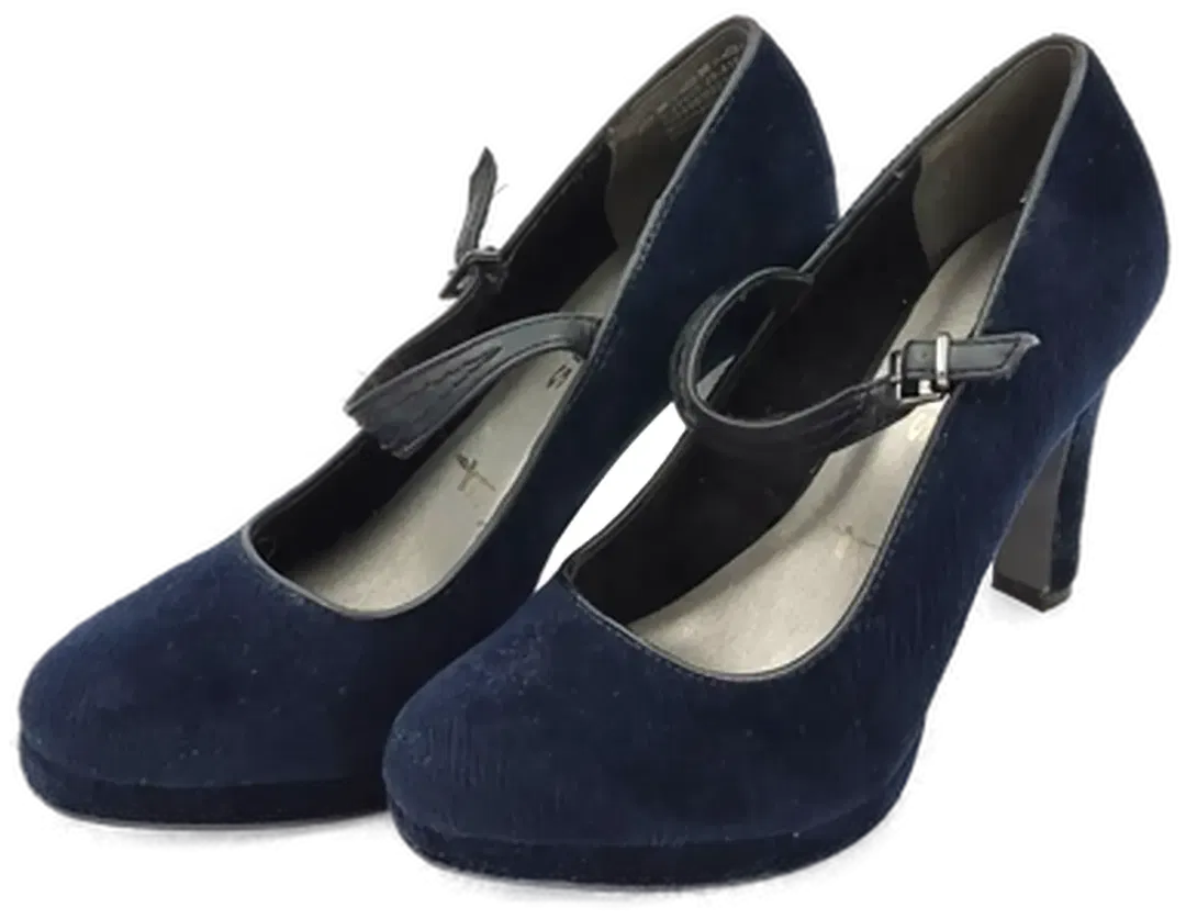Tamaris Damen Pumps dunkelblau Gr. 38 - Bild 1