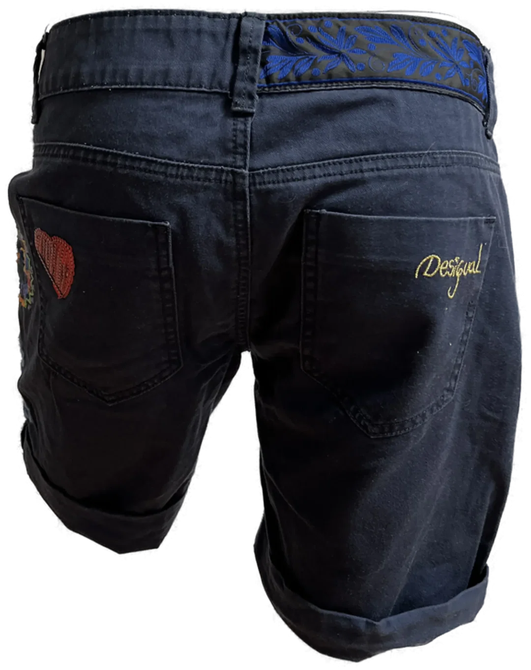 DESIGUAL Hose kurz Damen Gr. 32 – Bild 2