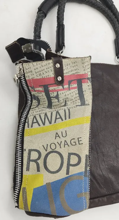 Barbara Rihl Paris "Chic" Handtasche / Handbag aus Leder – Bild 4