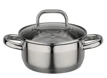 Fogo 16 GWS Bratentopf mit Glasdeckel 18/8, Induktionsgeeignet - Bild 4