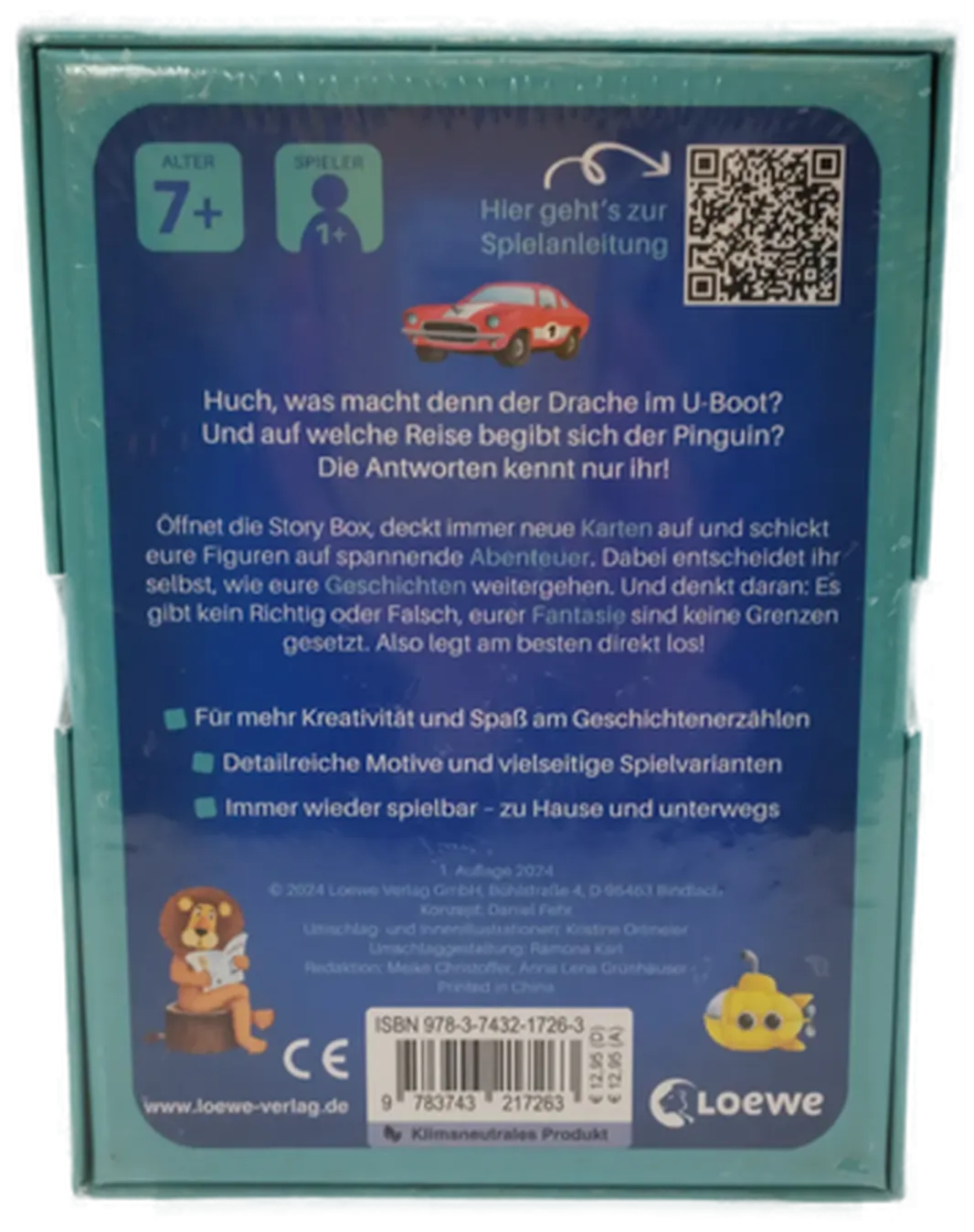 Kartenspiel Storybox Neuwertig | Storytelling-Abenteuer, ab 7 Jahren, originalverpackt – Bild 2