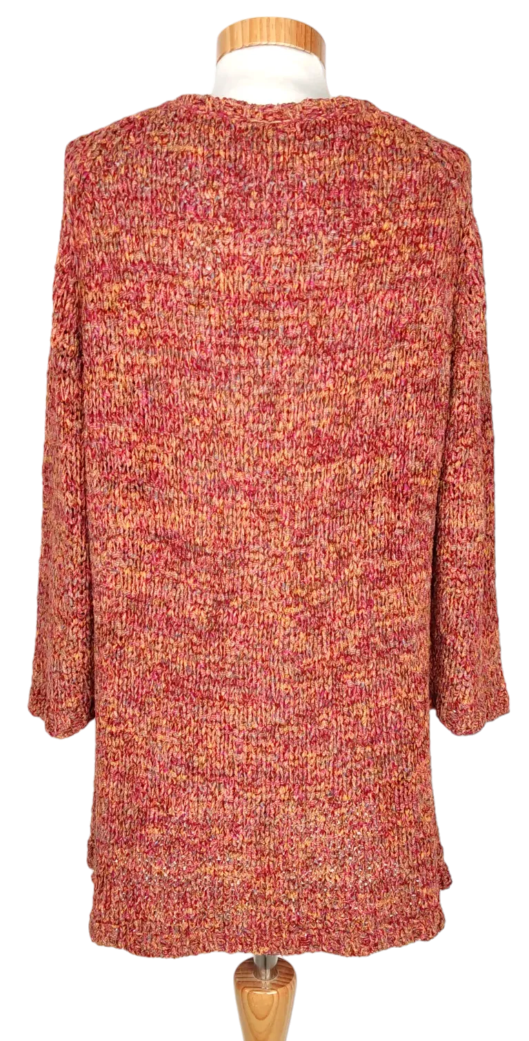 Yoors Damen Strickpullover, rostbraun - Gr. XL – Bild 2