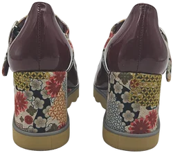 Desigual Damen Plateau Schuhe, rot - Gr. 40 - Bild 4