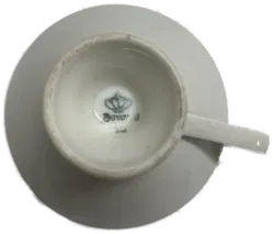 Vintage Sammeltasse Blume 11 cm Durchmesser - Hochwertige Deko-Rarität - Bild 2