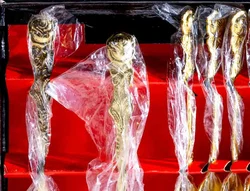 15-teiliges Kaffeebesteck-Set vergoldet - Bild 3