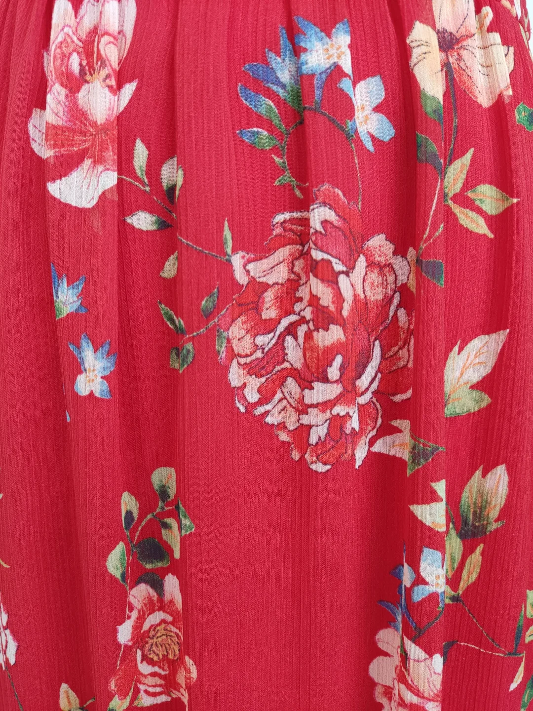 Orsay Damen Kleid rot geblümt - 32/XS – Bild 4