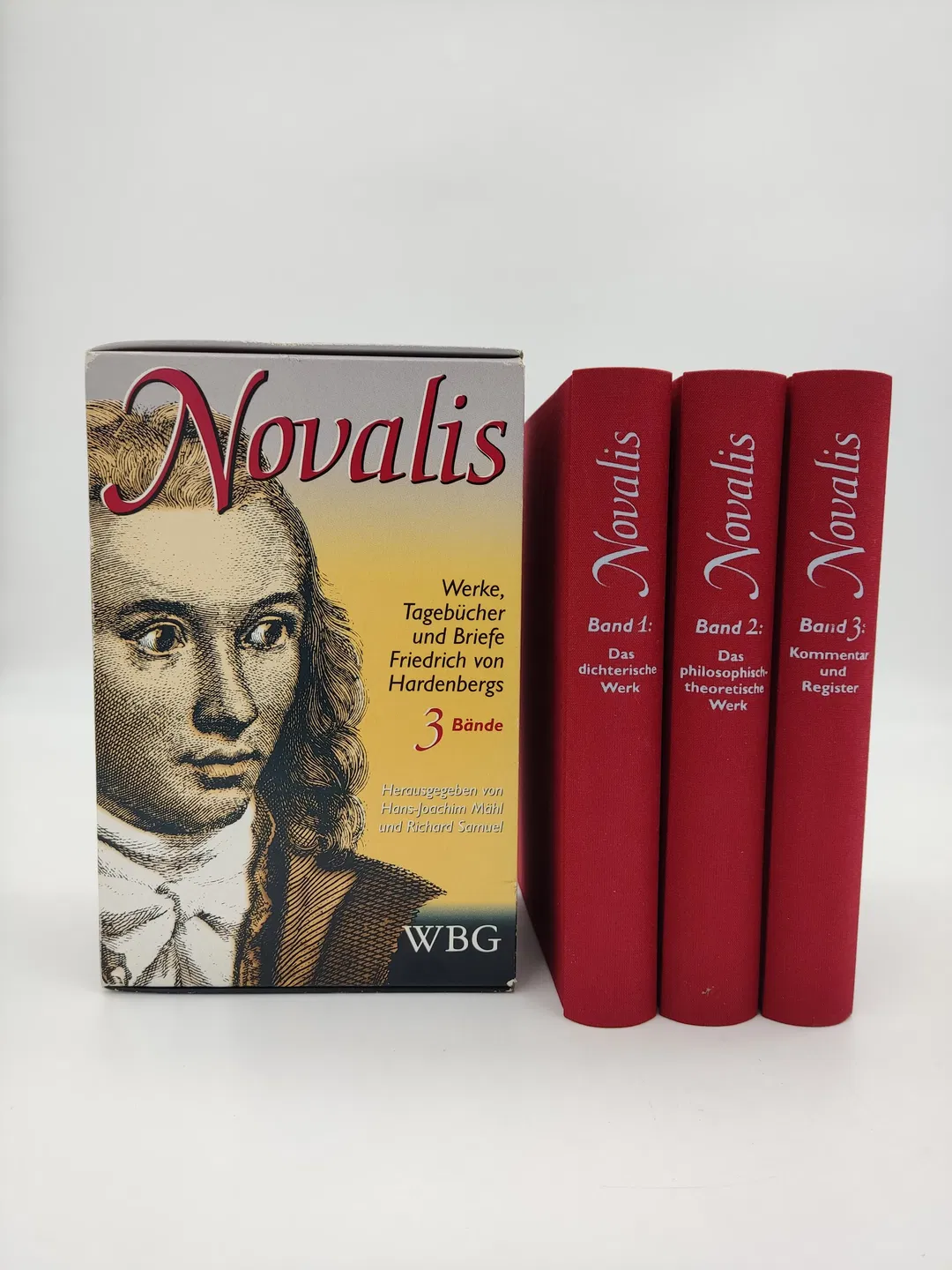 Novalis. Das dichterische Werk, Tagebücher und Briefe. 3 Bände-  - Bild 2