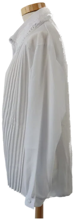 Damenbluse, weiß - Gr. XL - Bild 2