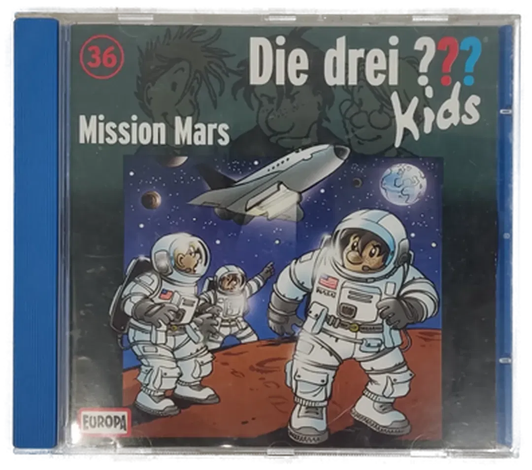 CD Die drei ??? Kids - Mission Mars, Hörspiel - Bild 1
