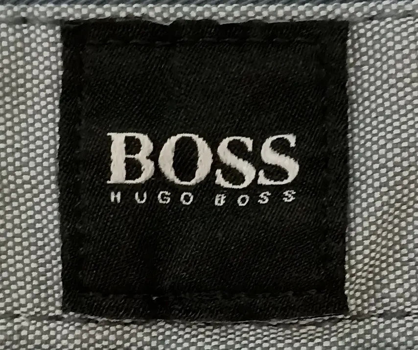 Hugo Boss Herrenhose blau Gr. 48 – Bild 3