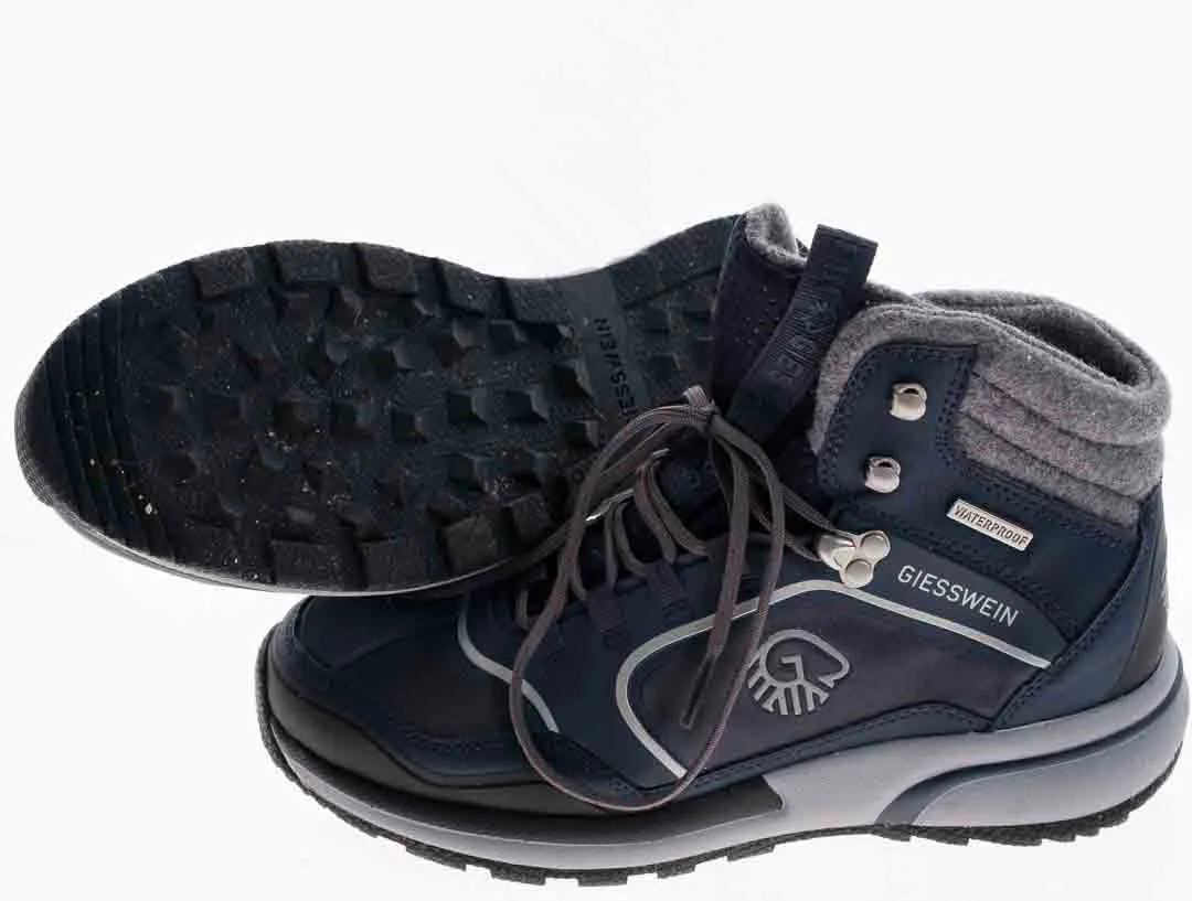GIESSWEIN Wool Cross X Alpine wasserdichte Wanderschuhe für Damen in blau-grau, Größe 38 – Bild 3