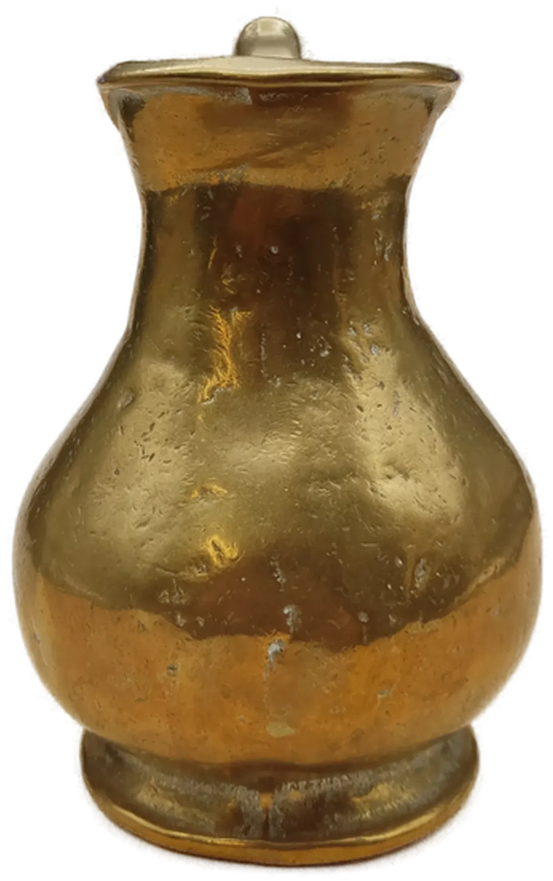 Vintage Messing-Krug mit Henkel 1,7 kg – Bild 5