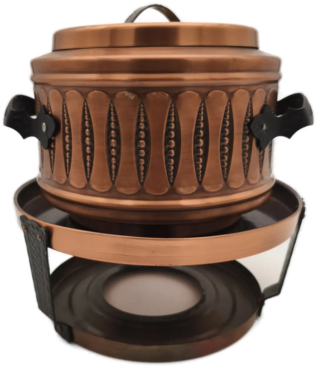 Fonduetopf mit Brennbehälter - Bild 4