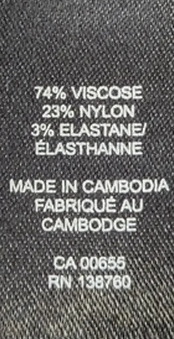 RW & CO. Damen Leggins knöchellang schwarz Gr. XXS – Bild 4