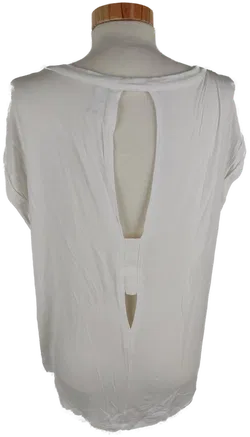 Damen T-Shirt sojaconcept - Kurzarm, Cremeweiß, Größe M - Bild 2