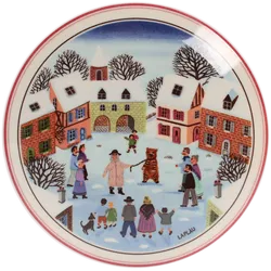 Villeroy & Boch Naïf Christmas Porzellan-Dose mit Deckel – Wintermotiv (Laplau) - Bild 4