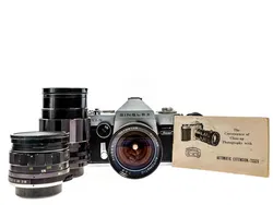 Ricoh Singlex TLS | SLR analoge Spiegelreflexkamera Kamera | Elicar 28mm f:2.8 - Bild 1