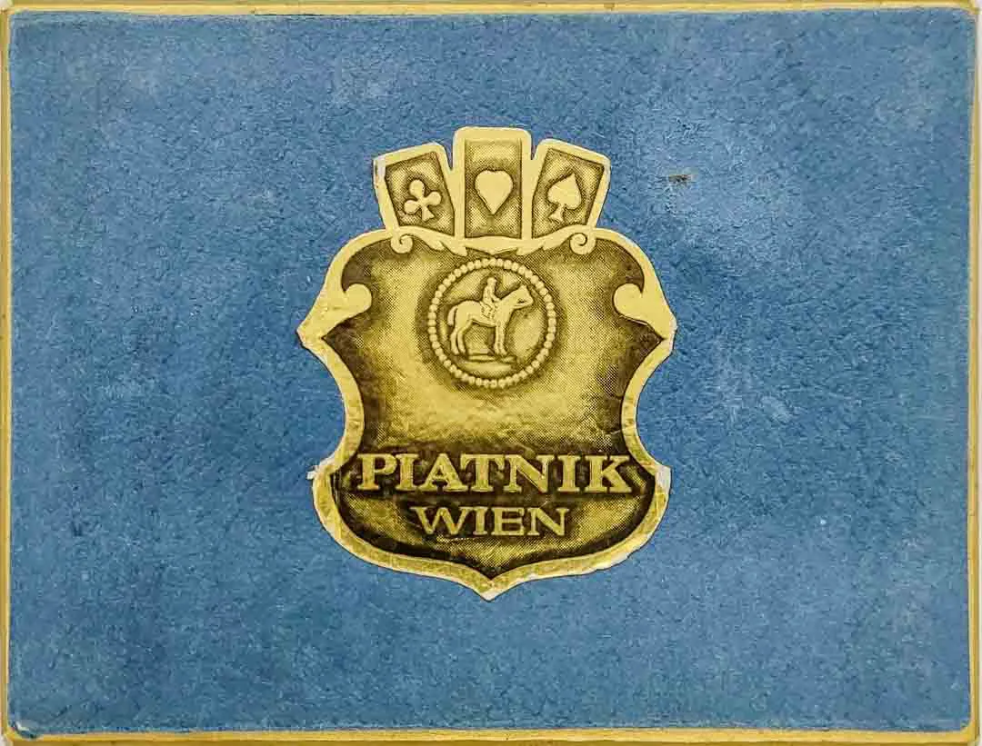 VBintage Kartenspiel Piatnik  Nr 2126 Spanische Hofreitschule – Bild 2