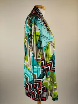 Damenweste - bunt gemustert XXL/44 - Bild 3