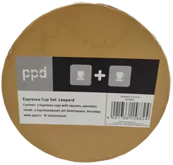 Espresso Tassenset Leopard - 2 Stück - Bild 5