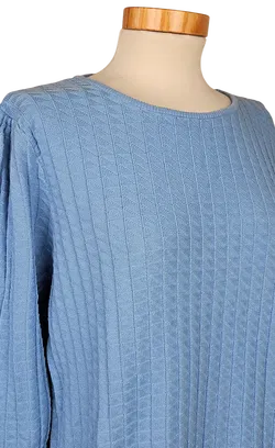 FREE/QUENT Damen Pullover, blau - Gr. L  - Bild 4