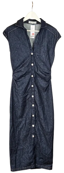 ZARA Damen Jeanskleid, marine - Gr. M  - Bild 1