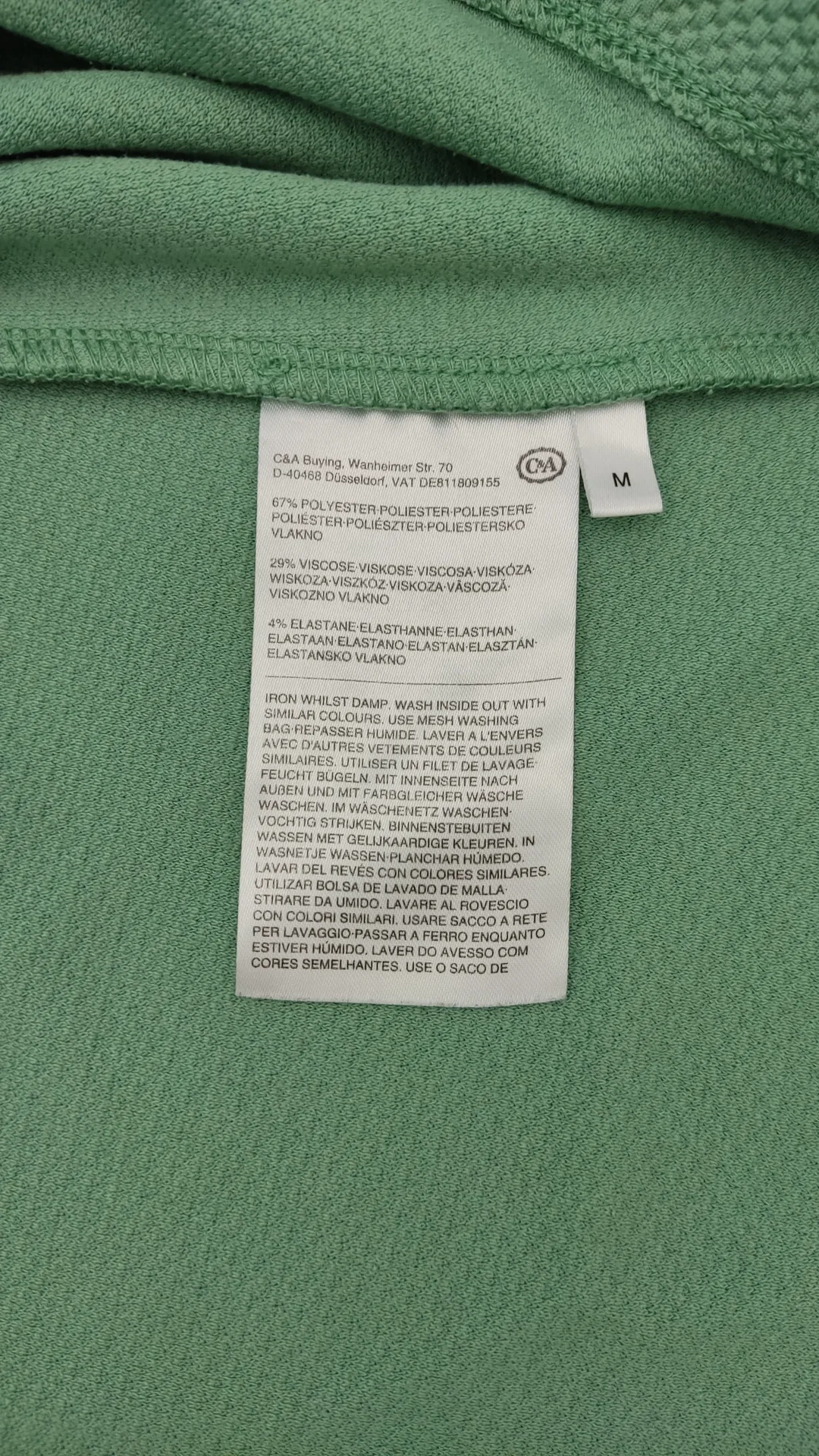 C&A CANDA PREMIUM Damenpullover Mint Grün - Gr. M/38 – Bild 7