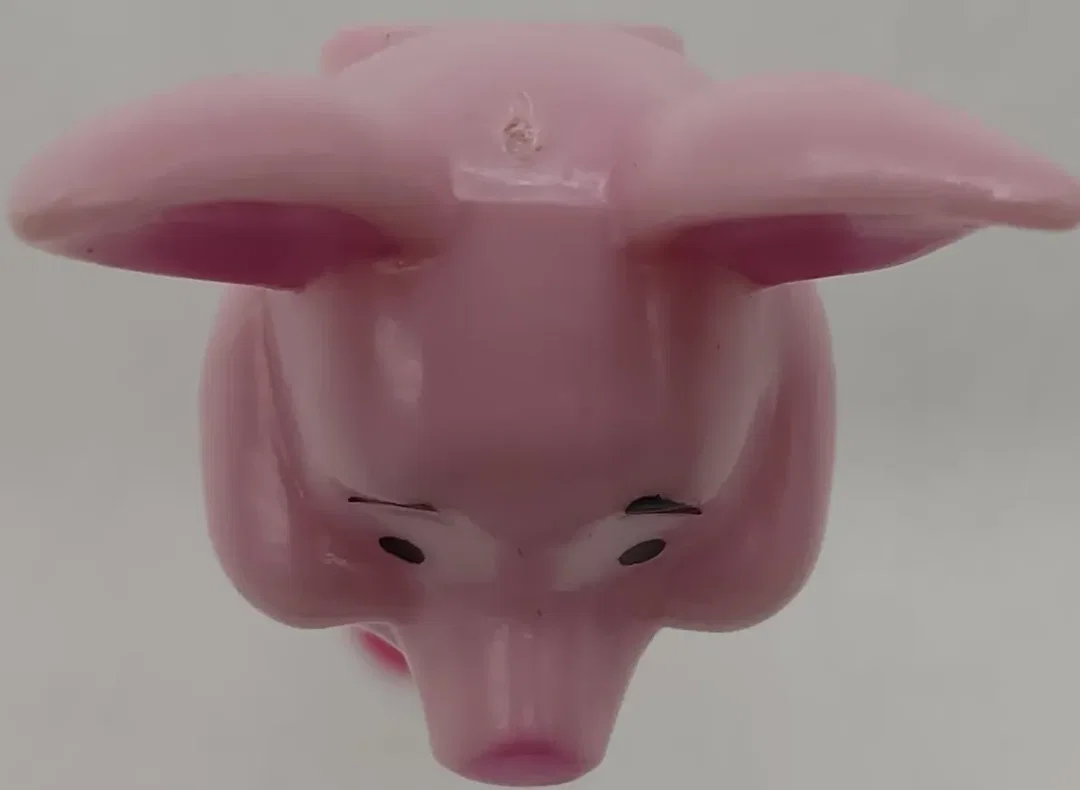 PEZ Spender Ferkel mit rosa Fuß – Bild 6