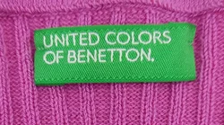 United Colors of Benetton Kinderpullover lila Gr. 3XL - Bild 3