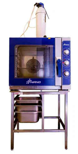 NANO Gastro-Heißluftofen mit Beschwadung, UNOX.Pure-Filter & Untergestell