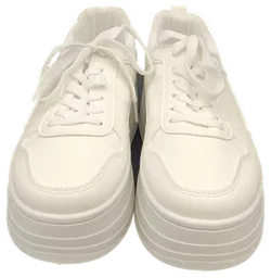 Plateauschuhe weiß Gr. 39 - Bild 2