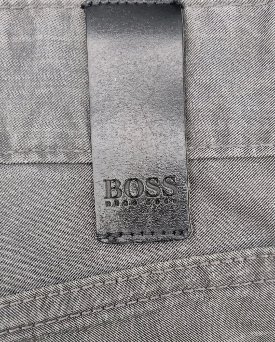 Boss Herren Hose grau Gr. 33/30 – Bild 5