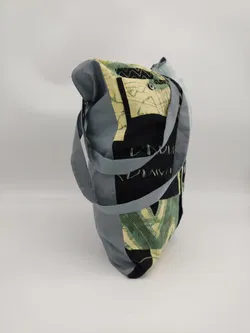 Tragtasche Stoff mehrfarbig + Henkel - Bild 2