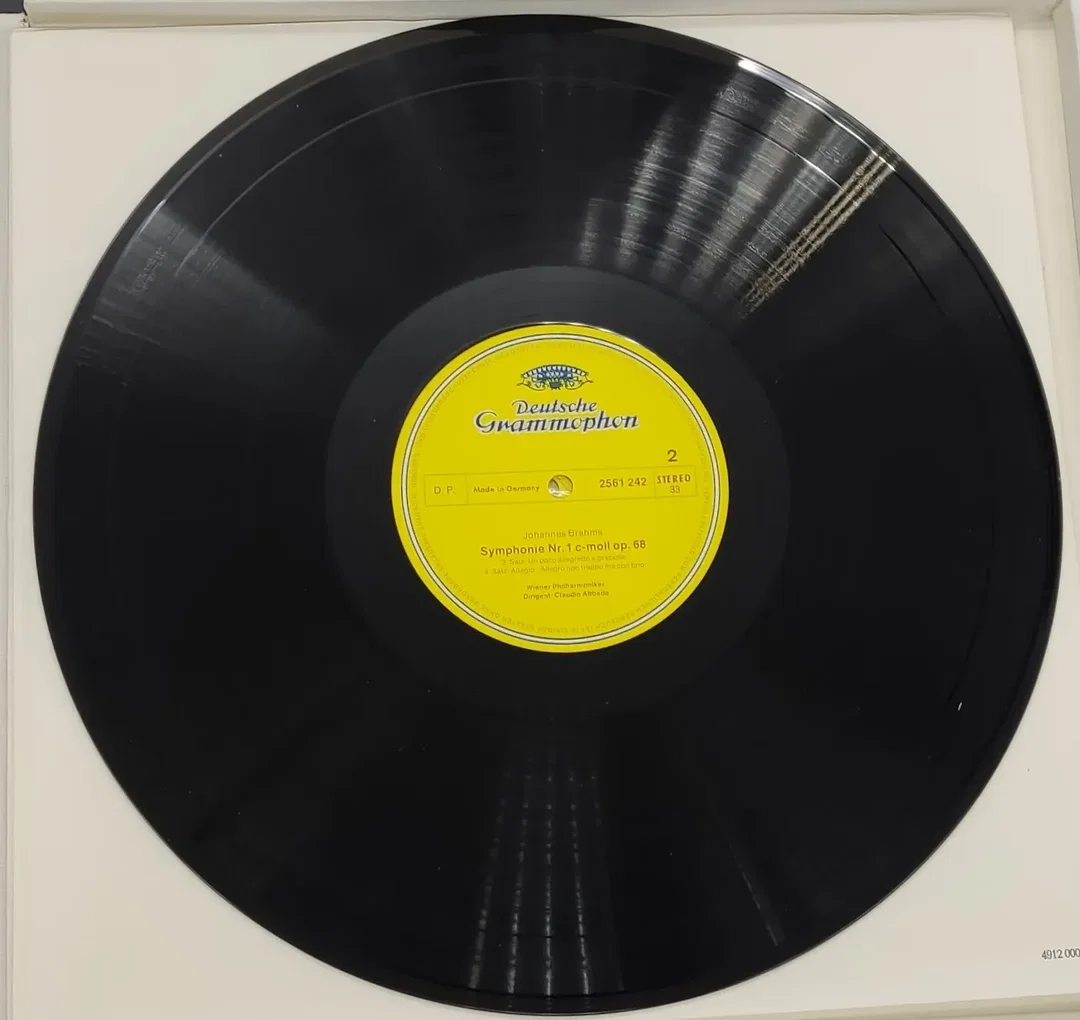 Vinyl 4 Stück Schallplatten Claudio Annado dirigiert Johannes Brahms 4 Symphonies – Bild 5