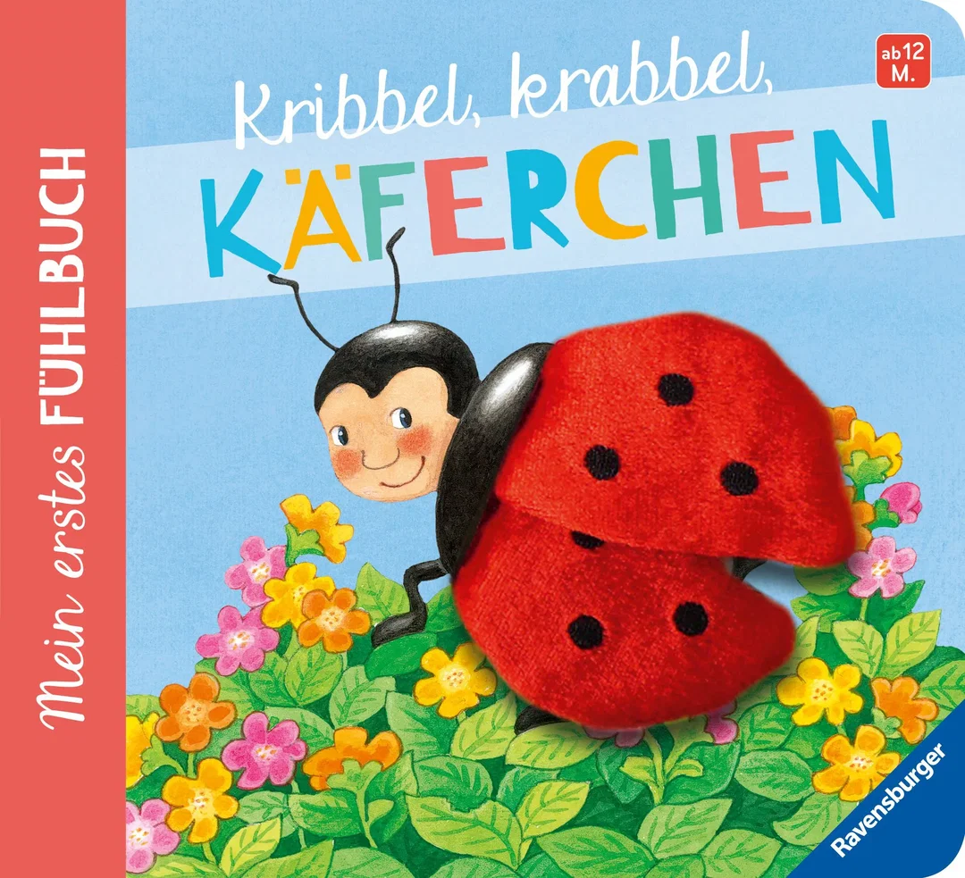 Mein erstes Fühlbuch: Kribbel, krabbel, Käferchen - Sandra Grimm – Bild 1