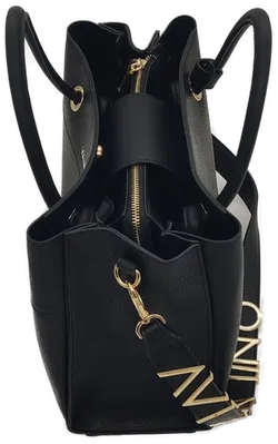  Mario Valentino Handtasche in schwarz mit Logo-Trageriemen - Bild 3